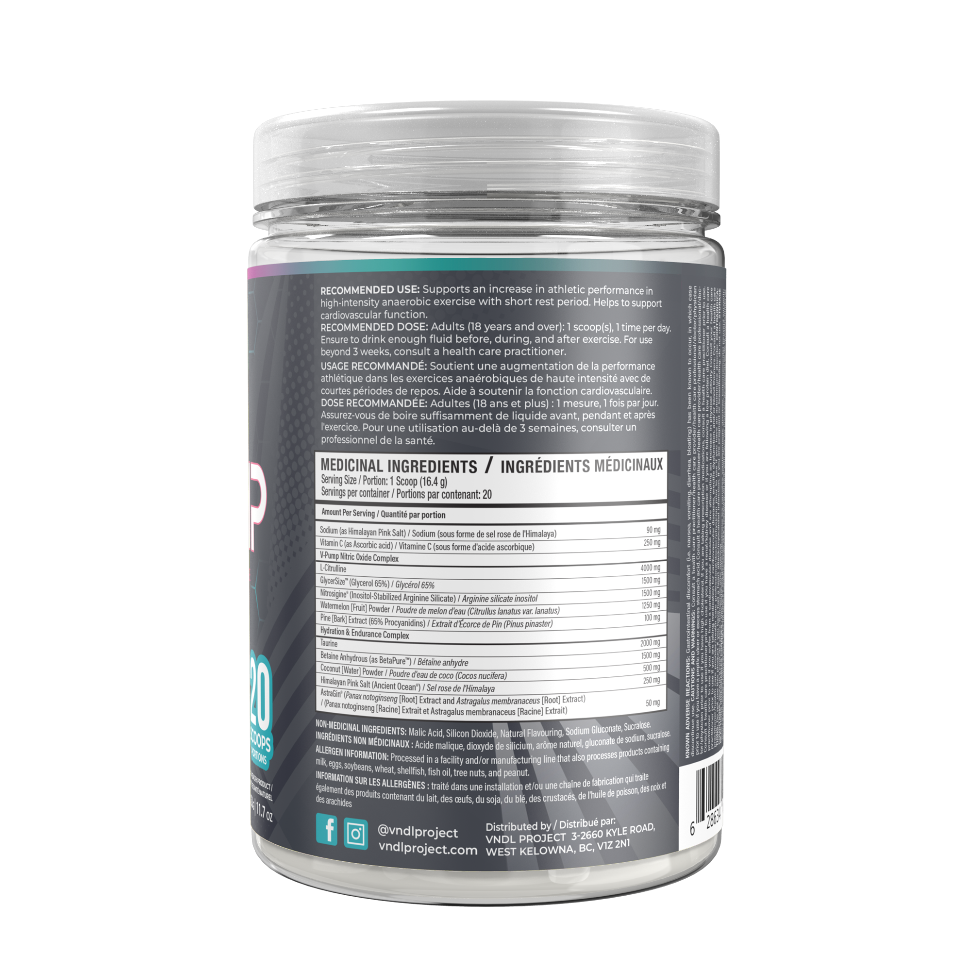 V-PUMP - STIM-FREE PERFORMANCE