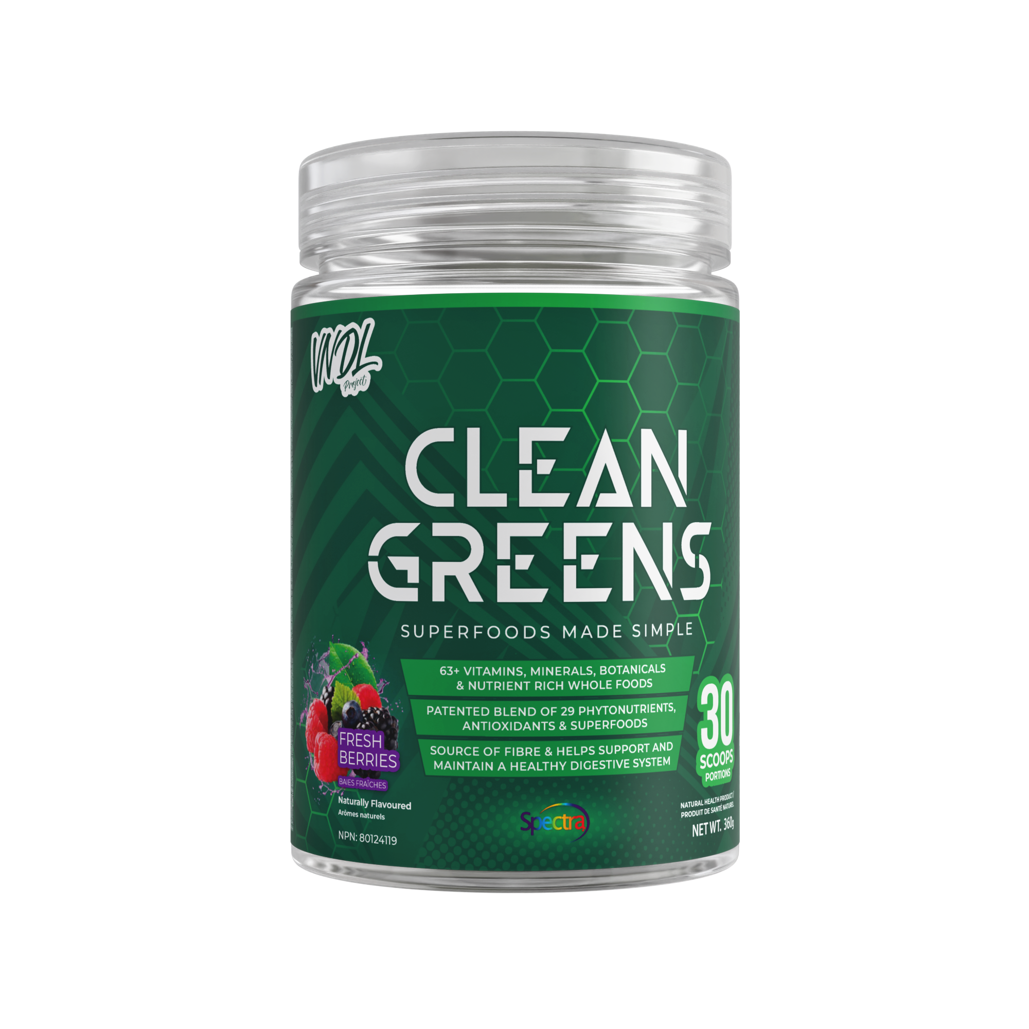 CLEAN GREENS - SUPERFOODS MADE SIMPLE